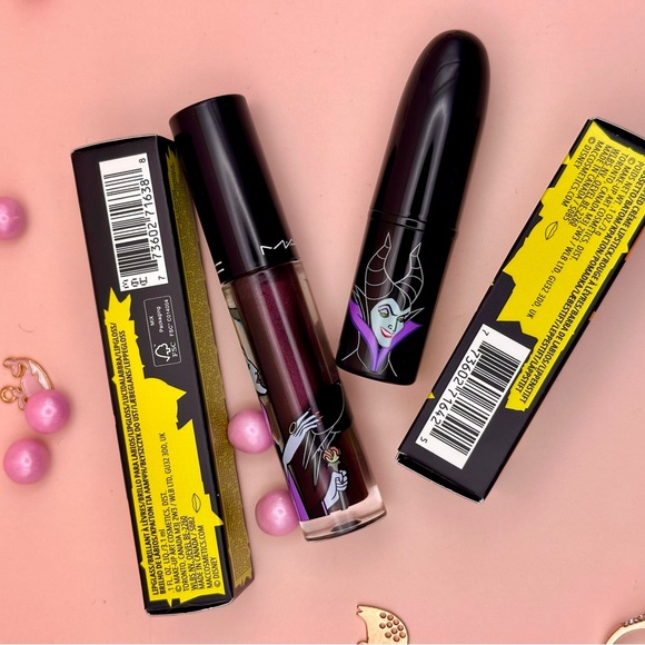 M·A·C 40 DISNEY’s Favorites Amplified Lipstick and Lipglass Set NIB Lmt. Ed. - Picture 2 of 16